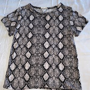 Snakeskin Top